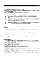 Preview for 8 page of Melchioni 550922015 User Manual