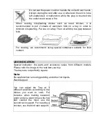 Preview for 17 page of Melchioni ARIOSTO 11 WS User Manual