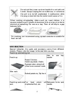 Предварительный просмотр 21 страницы Melchioni ARIOSTO 31 WS User Manual