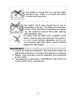 Предварительный просмотр 27 страницы Melchioni ARIOSTO 31 WS User Manual