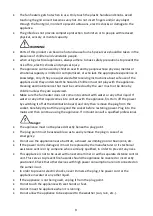 Preview for 10 page of Melchioni CALIDO 158640045 User Manual