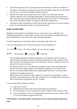 Preview for 12 page of Melchioni CALIDO 158640045 User Manual