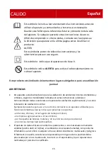 Preview for 16 page of Melchioni CALIDO 158640045 User Manual