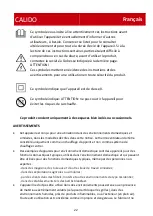 Preview for 23 page of Melchioni CALIDO 158640045 User Manual