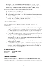 Preview for 27 page of Melchioni CALIDO 158640045 User Manual