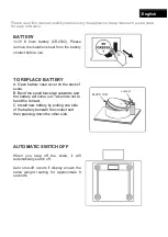 Preview for 8 page of Melchioni FLAT 118230011 User Manual