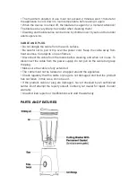 Preview for 9 page of Melchioni Frullatore User Manual