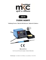 Melchioni mkc WS 919 User Manual preview