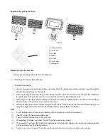 Preview for 9 page of Melchioni Spiedina User Manual