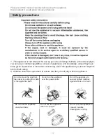 Предварительный просмотр 12 страницы Melchioni TURBINE User Manual