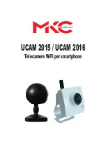 Preview for 1 page of Melchioni UCAM 2015 Manual