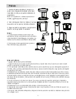 Preview for 8 page of Melchioni Vegano User Manual