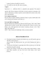 Preview for 13 page of Melchioni Vitamino User Manual