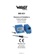 Melchioni WS-931 User Manual preview