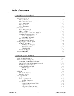 Preview for 3 page of Melco Advantage 18 Operation Manual