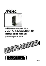 Preview for 1 page of Melec 2C-771v1 Instruction Manual