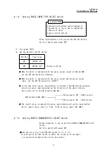 Предварительный просмотр 17 страницы Melec ADB-2640U Instruction Manual