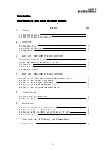 Preview for 4 page of Melec ADB-2F30BA Instruction Manual