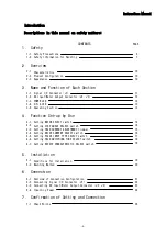Предварительный просмотр 4 страницы Melec ADB-5331A User Manual