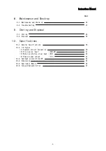 Предварительный просмотр 5 страницы Melec ADB-5331A User Manual