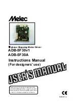 Preview for 1 page of Melec ADB-5F30A Instruction Manual