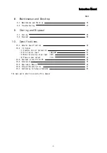 Предварительный просмотр 5 страницы Melec ADB-5F30A Instruction Manual