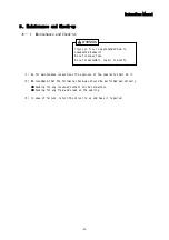 Предварительный просмотр 26 страницы Melec ADB-5F30A Instruction Manual