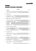 Предварительный просмотр 4 страницы Melec ADB-5F41EL Instruction Manual