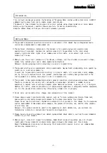 Предварительный просмотр 2 страницы Melec C-VX875 Instruction Manual