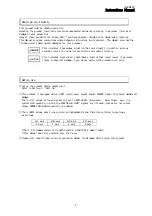 Предварительный просмотр 3 страницы Melec C-VX875 Instruction Manual