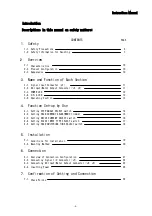 Preview for 4 page of Melec DB-2310/B32 Instruction Manual