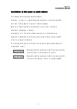 Предварительный просмотр 3 страницы Melec DB-2620Av1 Instruction Manual