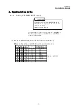 Предварительный просмотр 12 страницы Melec DB-2620Av1 Instruction Manual