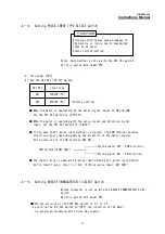 Предварительный просмотр 15 страницы Melec DB-2620Av1 Instruction Manual