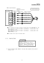 Предварительный просмотр 21 страницы Melec DB-2620Av1 Instruction Manual