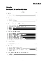 Предварительный просмотр 4 страницы Melec GD-5410 Instruction Manual