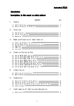 Preview for 4 page of Melec GD-5510-01 User Manual