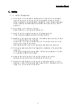 Предварительный просмотр 6 страницы Melec GDB-5311A-00 Instruction Manual