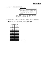 Preview for 17 page of Melec GDB-5F40 Instruction Manual
