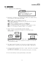 Preview for 23 page of Melec GDB-5K30 Instruction Manual