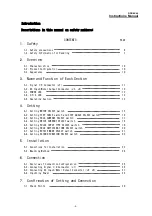 Preview for 4 page of Melec GDB-5K40 Instruction Manual
