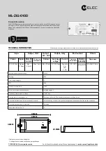 Preview for 1 page of Melec ML-ZIG-010D Manual