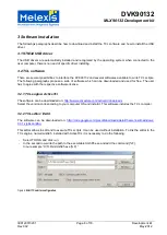 Предварительный просмотр 8 страницы Melexis DVK90132 User Manual