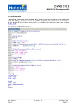 Предварительный просмотр 13 страницы Melexis DVK90132 User Manual