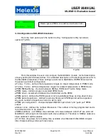 Предварительный просмотр 8 страницы Melexis EVB90614 User Manual