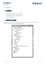 Предварительный просмотр 4 страницы Melexis EVB90632 User Manual
