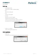 Preview for 8 page of Melexis EVB90632 User Manual