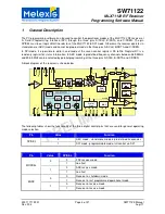 Предварительный просмотр 4 страницы Melexis MLX71122 Programming Software Manual