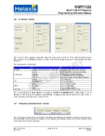 Предварительный просмотр 10 страницы Melexis MLX71122 Programming Software Manual