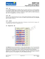 Предварительный просмотр 19 страницы Melexis MLX71122 Programming Software Manual